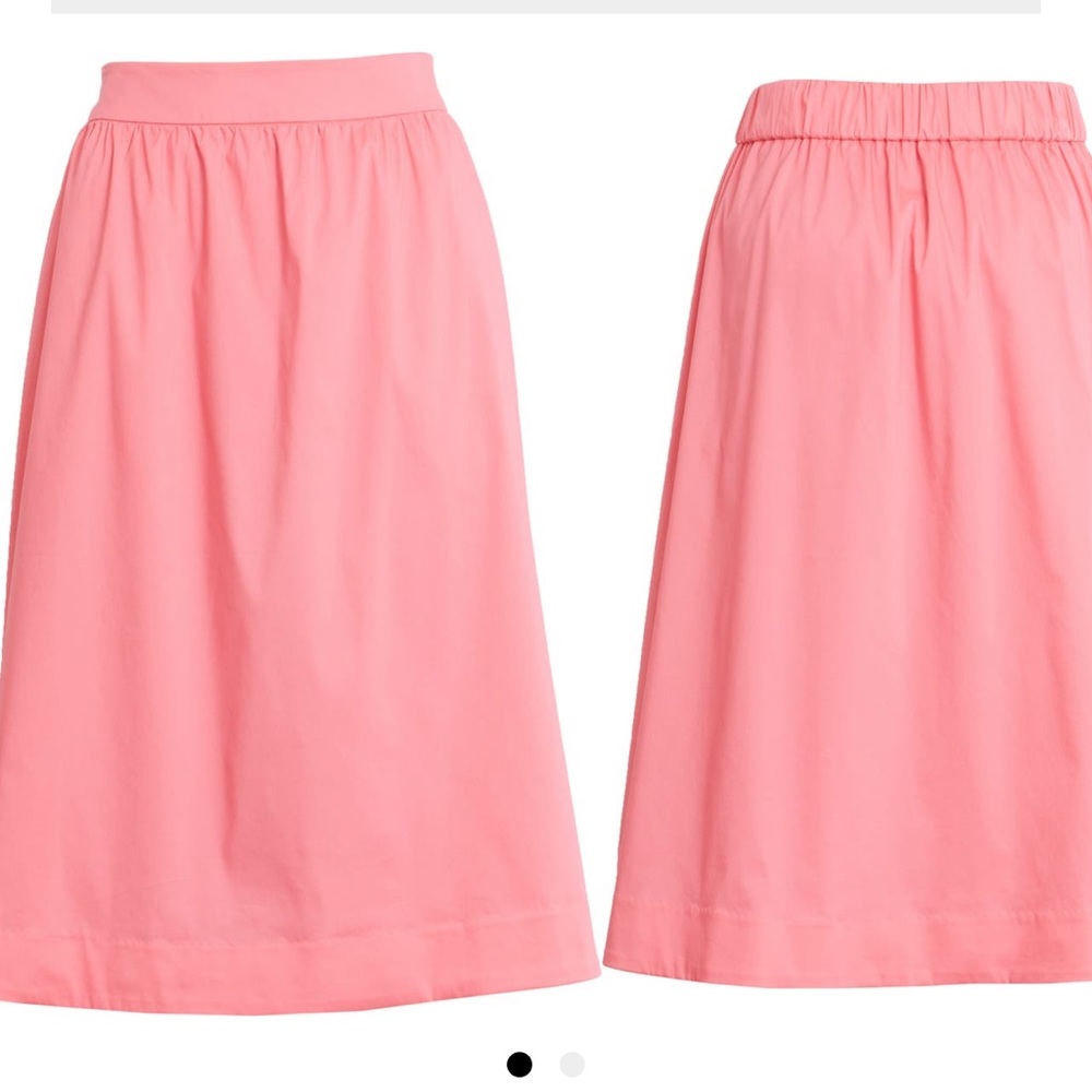 Pull-on a-line skirt